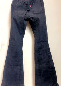 Flared Denim Jeans( Fully Stretchable)
