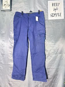 Men's Blue Cargo Pants
