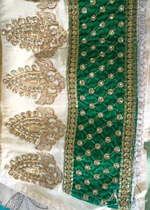 Embroidered kurta with dupatta