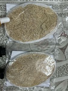 Face Serum &amp; Hand Care and loofah