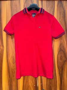 Fort Collins Men's Red Polo T-Shirt | Size Medium