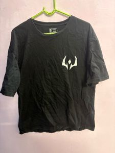 Men's Black Graphic T-Shirt