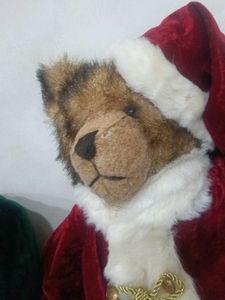christmas teddy bear