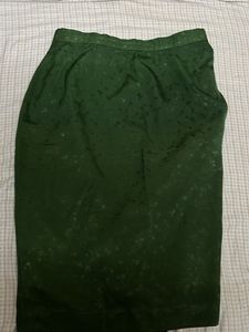 Green Skirt &amp; Top Set