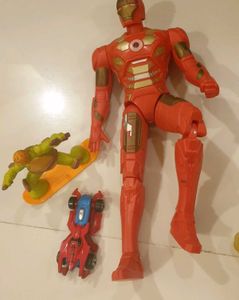 Marvel &amp; TMNT Toy Figure Set