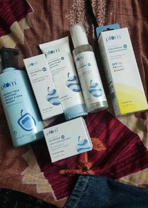 Plum Skincare Set - Face Wash, Serum, Cream & SPF