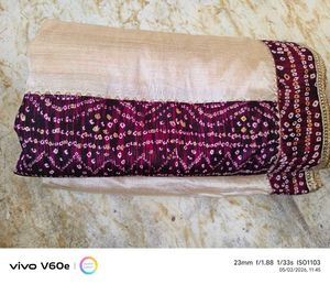 Elegant Bandhani Saree