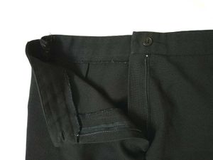 Black full length skirt