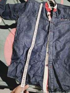 Men's Blue Denim Shirt