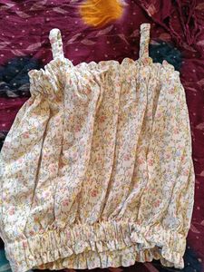 two piece tunic style fancy top