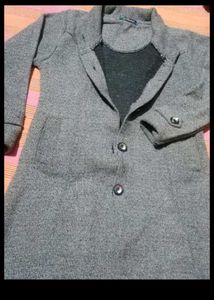 Stylish Grey Women's Coat