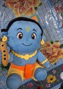 Mantra Chanting Krishna Plush Toy