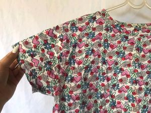 Crop Top Patterned