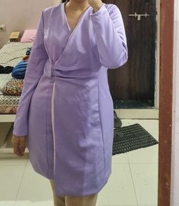 Lilac Wrap Style Dress💜