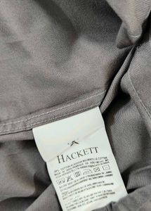 Men's Grey Button-Down Shirt