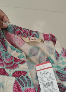 Vibrant Floral Print Kurta