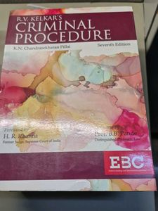 R.V. Kelkar's Criminal Procedure