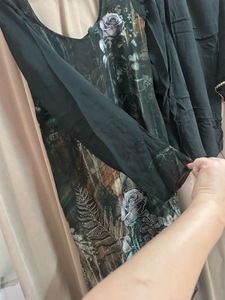 Floral Print Kurta