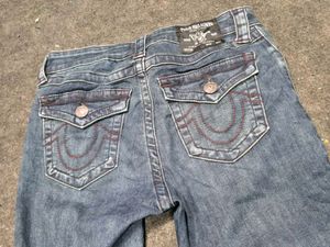 True Religion Flap Pocket Bootcut Denim | Y2K Flar