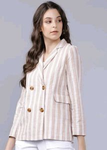 Striped Women Blazer