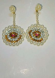 Earnings Round unique jarkan Moti shape 2 set