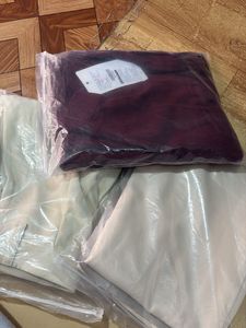 Pleated  Wide Leg Korean Pants