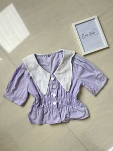 pretty lavender top