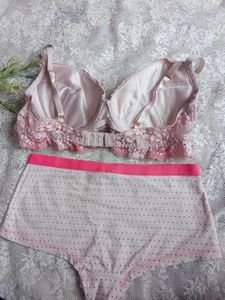 Lace Bralette &amp; Shorts Set