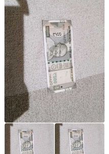original 500 Rs note unique no786