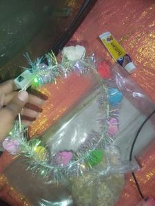 Romantic Couple Showpiece with Lights &amp; flower tiy