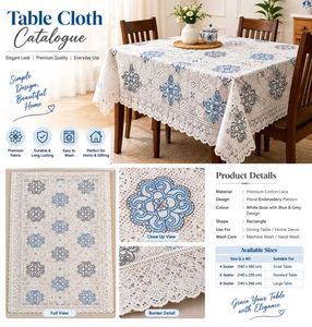 Elegant Lace Tablecloth for Dining