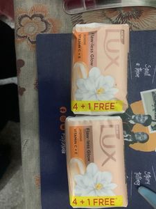 Lux Flawless Glow Jasmine Soap 4+1 Free