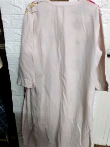 High Low Floral Kurta