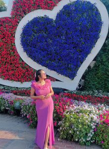 Elegant Pink Gown