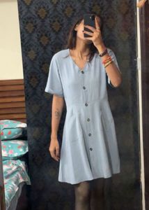 Casual Button-Down Dress