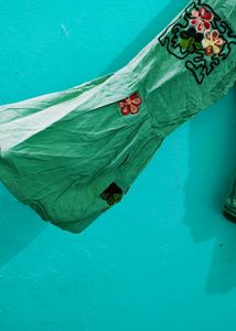 Embroidered Cotton Kurta