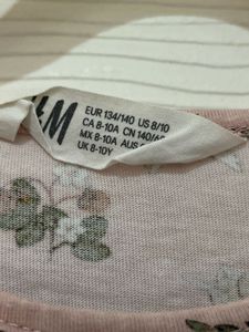 Printed h&amp;m Dress Full Sleeve