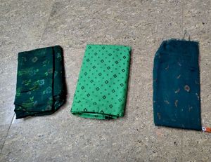 Green Printed Kurta Set with Dupatta
