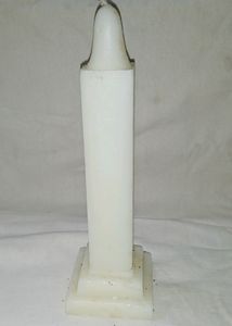 Diwali White Candle