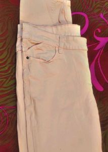 Baby Pink Jeans Pant For Women Stylish  Splash UAE