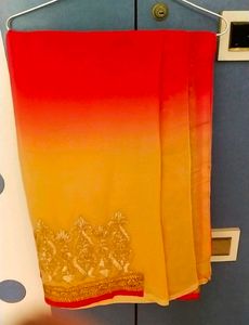 Fix Price!! Shaded Saree