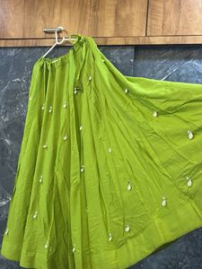 Vibrant Green Lehenga Choli Set