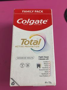Sealed Colgate Total Pack of 2 Toothpaste
