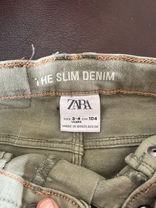 Olive Green Skinny Jeans
