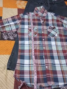 Men's Casual  2 Shirts and 1 Jeans Bundle