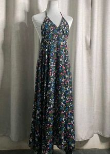 Floral Print Maxi Dress