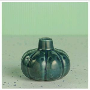 Combo of 3 Pumpkin Ceramic Vases