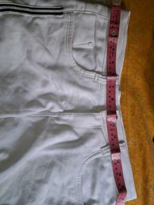 Classic White  jeans Pants