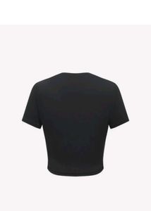 Black Floral Print T-Shirt