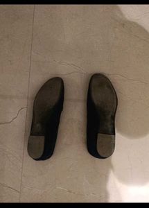 Classic Navy  Blue Suede Loafers